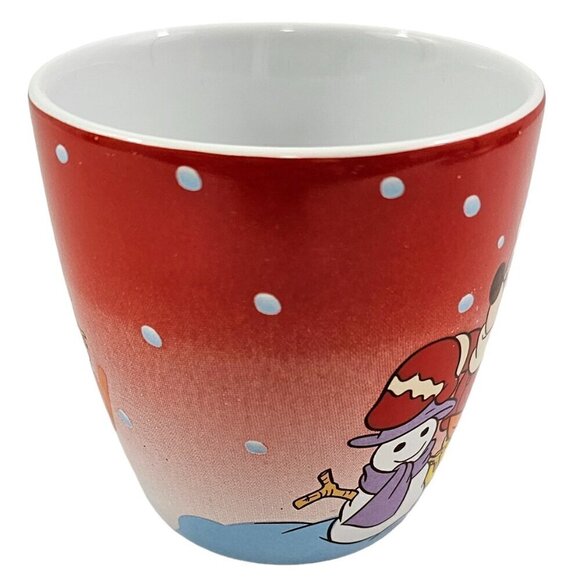 Disney Store Mickey Mouse Winter Wonderland 12 Oz Porcelain Coffee Tea Mug Cup - Picture 8 of 17